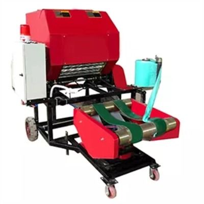 DH 5652 เครื่องห่อก้อนกลม 6t / H 15hp เครื่องยนต์ดีเซลสำหรับ Hay