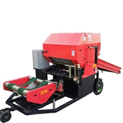 100balers / H เครื่องบรรจุหีบห่อฟางข้าวรูปทรงสี่เหลี่ยมผืนผ้า