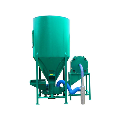3kw เครื่องผสมอาหารสัตว์ปีกขนาดเล็ก 1 ตันเครื่องผสมอาหารป้องกันการกัดเซาะ