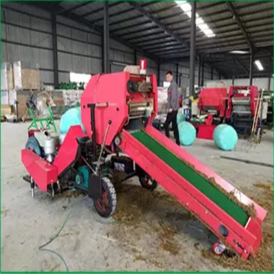 2.1*2.88*2.8m Hay Bundling Machine 5.5kw Square Bale Wrappers Durable