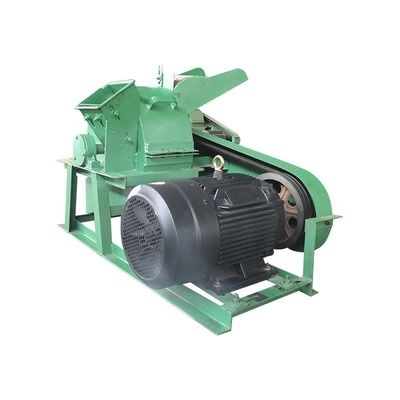 ดีเซล Crusher Shredder Disc Wood Chipping Machine 700-1000KG / H High Potency
