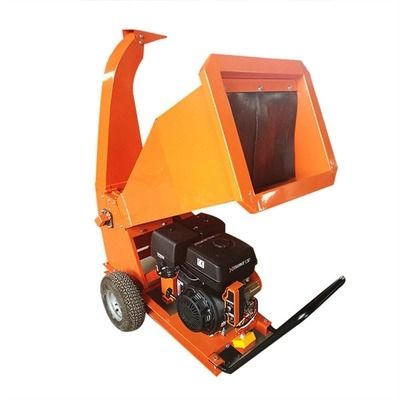 80db 280mm Wood Chipper Machine Shredder สำหรับขยะในสวน 6.5L / H