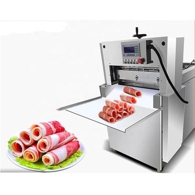 เครื่องตัด Dicer เนื้อไก่สดลูกบาศก์อัตโนมัติ เครื่องตัดเนื้อแพะอัตโนมัติ
