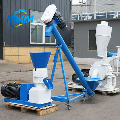 สายการผลิตเชื้อเพลิงเม็ดชีวมวลแบบอัตโนมัติและมีประสิทธิภาพ