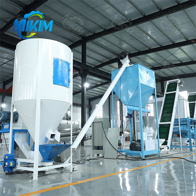 7.5kw เครื่องอัดเม็ดอาหารสัตว์ 200KG / H