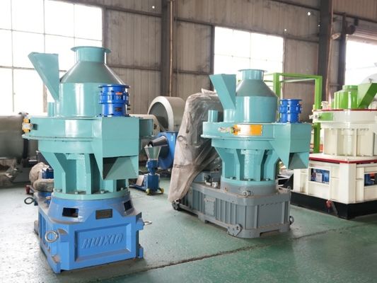 เครื่องอัดเม็ดขี้เลื่อยอัตโนมัติ 11kw เครื่องอัดเม็ดมูลสัตว์ปีก