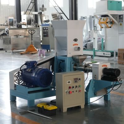 เครื่องอัดเม็ดอาหารปลาลอยน้ำขนาดเล็ก 40 - 50 กก. / ชม