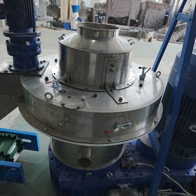 OEM ขี้เลื่อยไม้เชื้อเพลิงเครื่องทำเม็ดไม้ 100-4000 กก. / ชม. พร้อมเครื่องยนต์ดีเซล