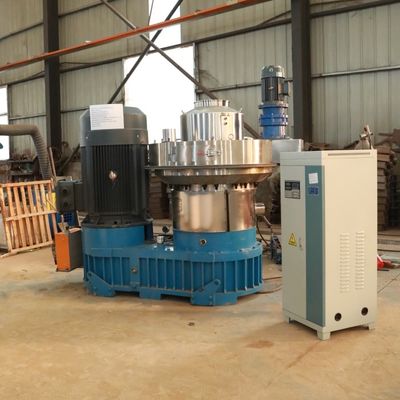 ป้อนโรงสีเม็ดไม้ขนาดเล็กใช้ในบ้าน 600 กก. / สูง 400 กก. / ชม. เป็นมิตรกับสิ่งแวดล้อม