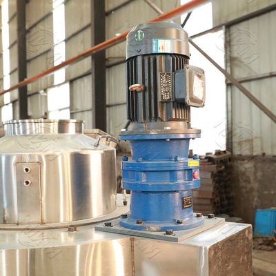 เครื่องอัดเม็ดไม้ชีวมวลกาแฟสองชั้น 0.6mm 1500kgs / H