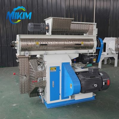 เครื่องอัดเม็ดอาหารสัตว์ปีก 380Volt เครื่องแปรรูปอาหารปลาประสิทธิภาพสูง