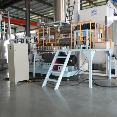 76.5ft 62KW สายการผลิตอาหารสุนัข Extruder Twin Screw