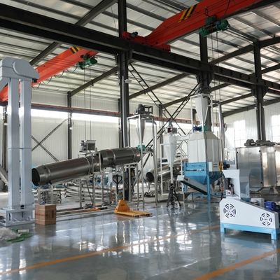 380V 50Hz สายการผลิตอาหารสัตว์เลี้ยง 800kg / H