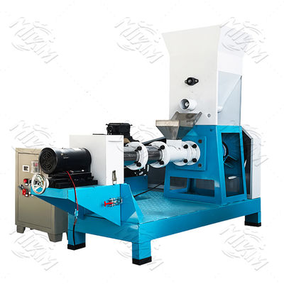 Pet Feed Production Line equipped with pellet mill grinding mill and extruder to produce sinking and floating animal feed pellets