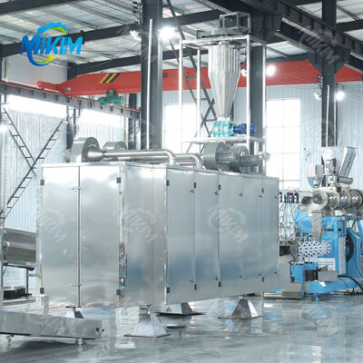 1-2T / H ความจุขนาดใหญ่ พลอย / ลงน้ํา แบบแบบสกรูเดียว ปลาอาหาร pellets extruder สายการผลิต กุ้ง กุ้ง อาหารสัตว์เลี้ยง มอเตอร์ PLC พั๊ม Gear