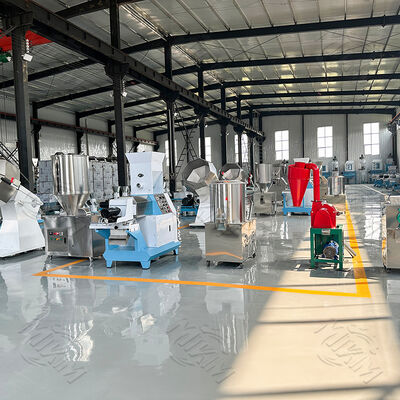 Full Plant Cat and Dog Food Pellet Making Machine for Fish with PLC Core Components Dog Food Production Extruder Line