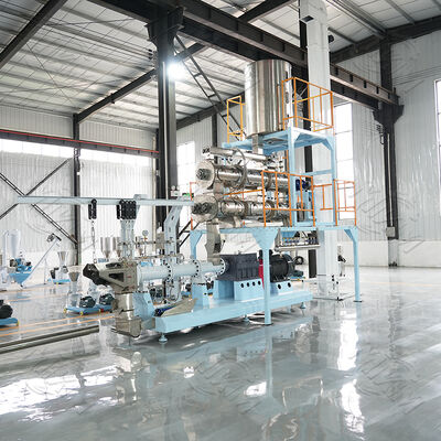 High Quality Pet Food Pellet Extruder 2t/h Pet Food Making Machine Dog Food Production Line Plant