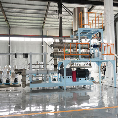 DGP85 เครื่องบดอาหารสุนัขชนิดแบบ Wet เครื่องบดอาหารปลาชนิดแบบ Wet เครื่องบดปลาชนิด Twin screw
