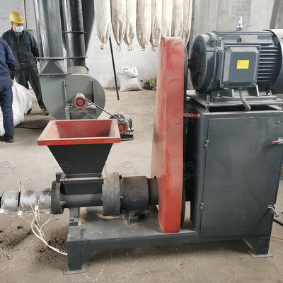 Hydraulic 300-400kg/h Capacity Wood Briquette Press Machine Biomass Making Machine Charcoal Biomass Eco Friendly Fuel Production