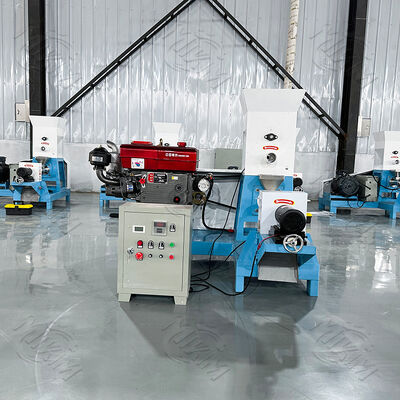150-300kg/h ไดเซล single screw ปลาลอย เครื่องทําอาหาร pellets ในอุแกนดา สําหรับขาย