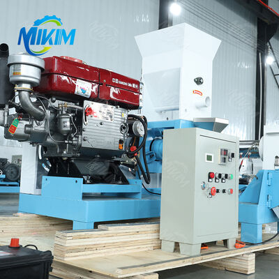 MIKIM 500 กิโลกรัม/ชั่วโมง เครื่องผลิตเม็ดอาหารปลาแบบล่องลอยเครื่องปั่นอาหารสัตว์เลี้ยงแบบล่องลอย