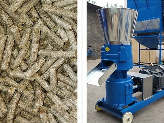 MIKIM Anti Friction Wood Pelletizer Mill เครื่องผลิตเม็ดเม็ดพลาสติกชีวมวลทนทาน
