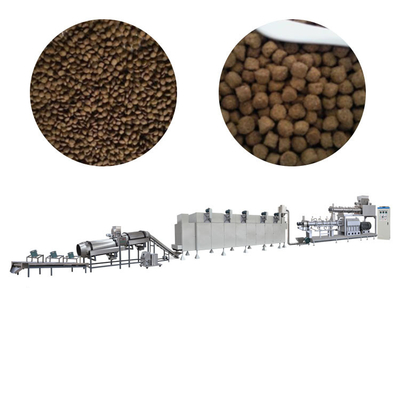 37kw 500KG / H โลหะผสมเหล็กสกรูคู่เครื่องอัดรีดเครื่องทำความร้อนแก๊ส