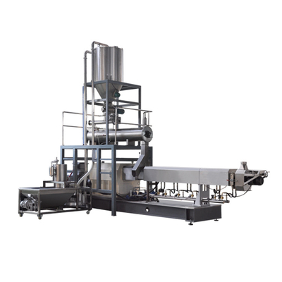 120 กก. / ชม. 22KW สายการผลิตอาหารสัตว์เลี้ยงแห้ง Dog Treat Extruder 3mm