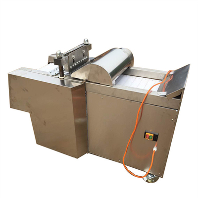 3500w เครื่องตัดเนื้อไก่ Cube Antiwear Stainless Steel