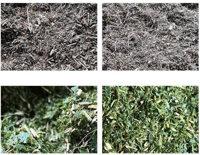 เครื่องบรรจุหญ้าหมักหญ้าแห้ง 5t / H 6