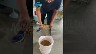 เครื่องอัดรีดป่นปลาป่น #fishfeedmachine